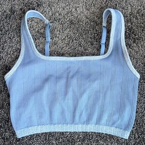 aerie ribbed crop top